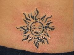 Sun Tattoo